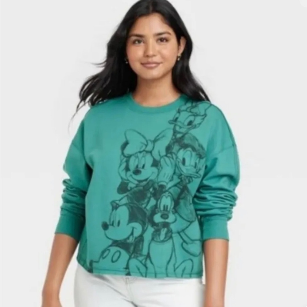 Disney Mickey and Friends Deep Jungle Sweatshirt Women's